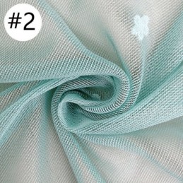 Cortinas De Janela Transparentes, Cortinas De Voile Elegantes Para Sala De Estar