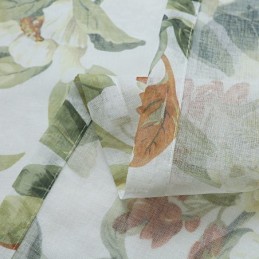 Cortinas De Tule Translúcido Estampadas Em Voile Transparente Para Sala De Estar