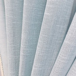 Cortinas De Tule De Cor Sólida, Cortina Moderna De Voile Transparente, Feita Sob Medida, Cortina Para Sala De Estar