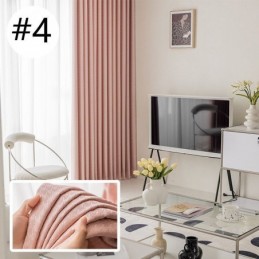Cortina Jacquard Pied-De-Poule Feita Sob Medida Cortina De Alta Sombra Para Sala De Estar E Quarto