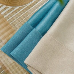Cortinas Nórdicas Blackout De Cor Sólida Para Sala De Estar