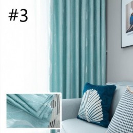 Cortinas Onduladas Jacquard, Cortina De Janela Feita Sob Medida Para Sala De Estar