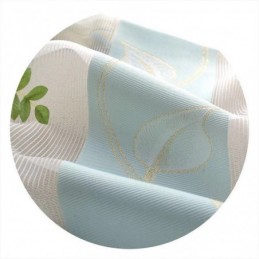 Cortina De Voile Moderna Com Folhas Transparentes, Feita Sob Medida, Para Quarto E Sala De Estar