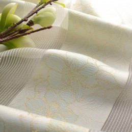 Cortina De Tule Floral Moderna Feita Sob Medida Para Sala De Estar E Quarto