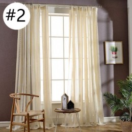 Cortina De Tule Floral Moderna Feita Sob Medida Para Sala De Estar E Quarto