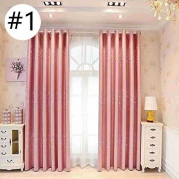 Cortinas Blackout Modernas Com Jacquard De Bolinhas Para Sala De Estar E Quarto