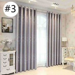 Cortinas Blackout Modernas Com Jacquard De Bolinhas Para Sala De Estar E Quarto