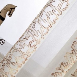 Cortinas De Voile Transparente Modernas, Cortinas Decorativas Para Janelas, Sala De Estar E Quarto