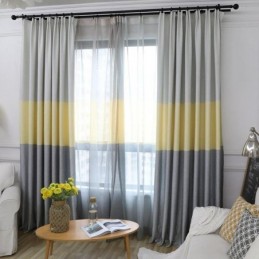 Cortina Sob Medida Cortina Nordic Stripe Janela