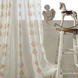 Cortina De Tule Moderna Feita Sob Medida, Delicada E Translúcida, Para Sala De Estar E Quarto