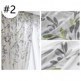Cortina De Voile Com Estampa De Videira Feita Sob Medida Cortina Transparente Estampada Sala De Estar Quarto