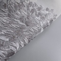 Cortina Moderna De Tule Bordado Sob Medida, Cortinas De Voile Transparente Para Sala De Estar E Quarto