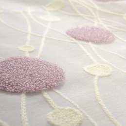 Cortina De Tule Bordado Sob Medida Cortina Moderna De Gaze Voile Para Sala De Estar E Quarto