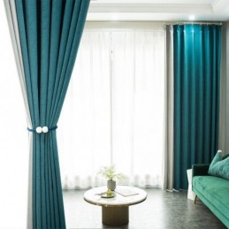 Cortinas Blackout Modernas, Cortinas Nórdicas Para Janelas De Quarto