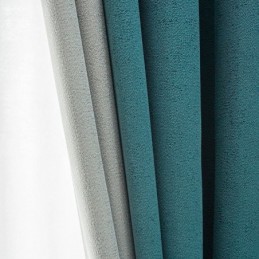 Cortinas Blackout Modernas, Cortinas Nórdicas Para Janelas De Quarto