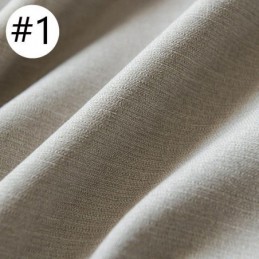 Cortinas Nórdicas Blackout De Cor Sólida Para Sala De Estar