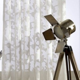 Cortina Branca Pura Transparente Feita Sob Medida Cortina De Tule Transparente Para Sala De Estar E Quarto