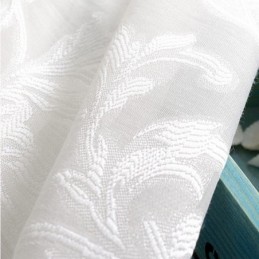 Cortina Branca Pura Transparente Feita Sob Medida Cortina De Tule Transparente Para Sala De Estar E Quarto