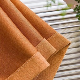 Cortinas Modernas De Cor Sólida, Cortina Blackout Feita Sob Medida Para Sala De Estar, Quarto