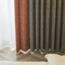 Cortinas Blackout Nórdicas De Patchwork Para Sala De Estar E Quarto