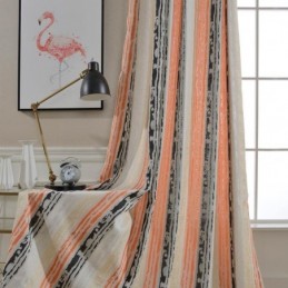 Cortina Blackout Moderna Max Feita Sob Medida Cortina Abstrata De Precisão Jacquard Para Quarto