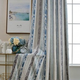 Cortina Blackout Moderna Max Feita Sob Medida Cortina Abstrata De Precisão Jacquard Para Quarto