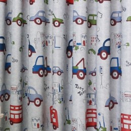 Cortina Blackout Sob Medida Cortina Com Estampa De Carros Quarto Infantil