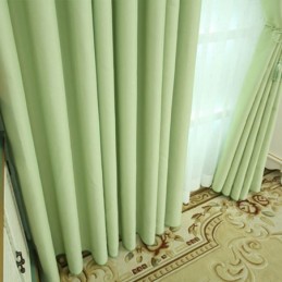 Cortinas Blackout Modernas De Cor Lisa Premium Personalizadas Para Sala De Estar E Jantar
