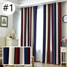 Cortina Para Casa Sob Medida Cortina Moderna Com Listras Para Sala De Estar