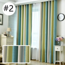 Cortina Para Casa Sob Medida Cortina Moderna Com Listras Para Sala De Estar