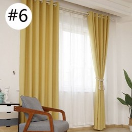 Cortina Blackout Moderna Feita Sob Medida, Cor Sólida, Para Sala De Estar E Quarto
