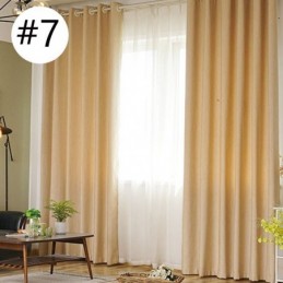 Cortina Blackout Moderna Feita Sob Medida, Cor Sólida, Para Sala De Estar E Quarto