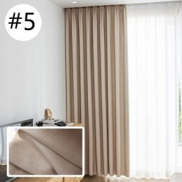 Cortinas Blackout De Alta Precisão Sala De Estar Quarto Hotel Cor Sólida