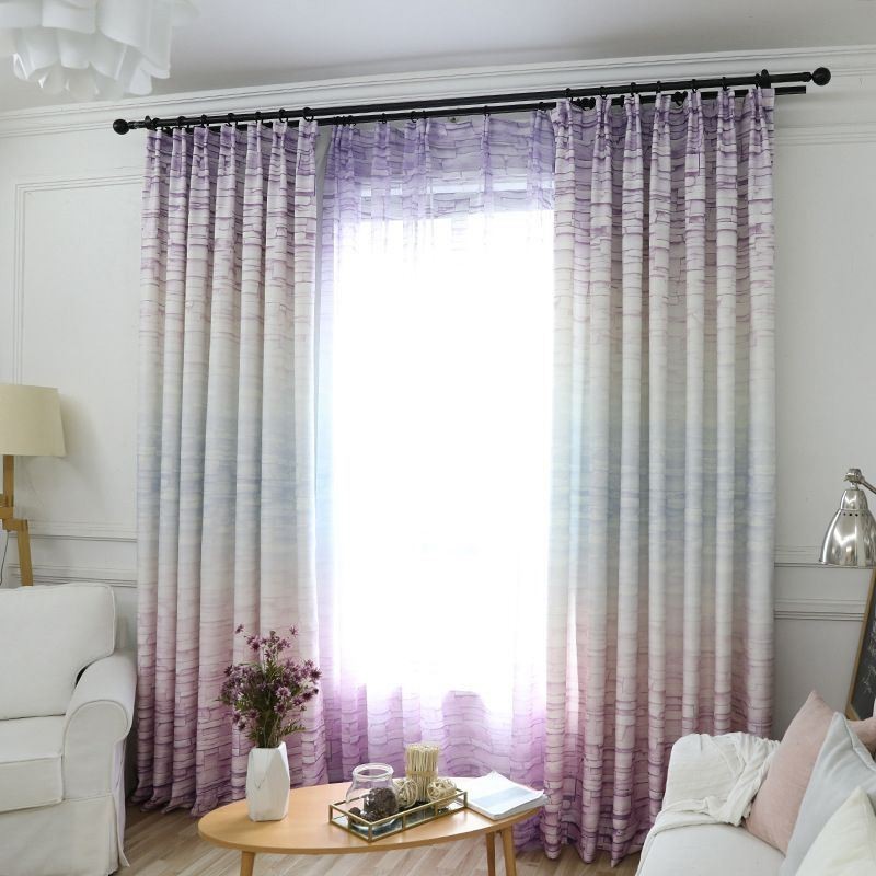 Cortina Moderna Feita Sob Medida Cortina Nórdica Estampada Para Sala De Estar E Quarto