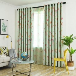 Cortina Blackout Sob Medida Com Estampa De Desenho Animado Para Quarto Infantil