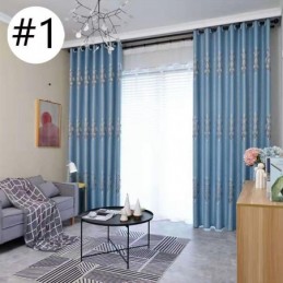 Cortina Jacquard Europeia Feita Sob Medida, Cortina Blackout Moderna E Personalizada Para Sala De Estar