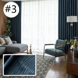 Cortina Para Casa Feita Sob Medida Cortina Estilo Nórdico Cor Sólida