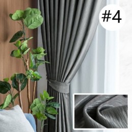 Cortina Para Casa Feita Sob Medida Cortina Estilo Nórdico Cor Sólida