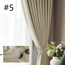 Cortina Para Casa Feita Sob Medida Cortina Estilo Nórdico Cor Sólida