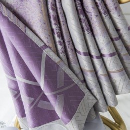 Cortinas Blackout Modernas Com Tecido Jacquard Em Formato De Árvore