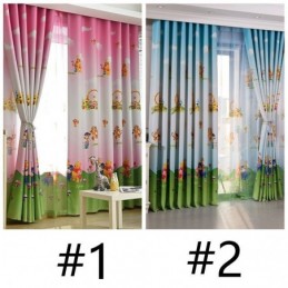 Cortina Blackout De Desenho Animado Feita Sob Medida Cortina Com Estampa Do Ursinho Pooh Para Quarto De Criança