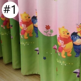 Cortina Blackout De Desenho Animado Feita Sob Medida Cortina Com Estampa Do Ursinho Pooh Para Quarto De Criança