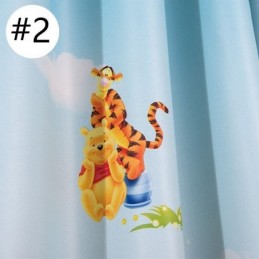 Cortina Blackout De Desenho Animado Feita Sob Medida Cortina Com Estampa Do Ursinho Pooh Para Quarto De Criança