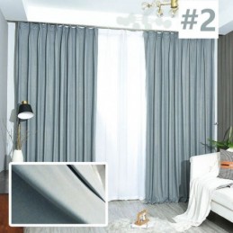 Cortina Bronzeada Simples Feita Sob Medida Cortina Blackout De Cor Pura Para Quarto E Sala De Estar