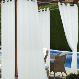 Cortina Transparente Para Áreas Externas Feita Sob Medida, À Prova De Ferrugem, Para Cobertura De Pátio