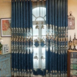 Cortina De Chenille Sob...