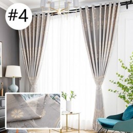 Cortina Com Estampa De Árvores Feita Sob Medida, Conjunto De Cortinas De Linho Texturizadas Para Janela De Quarto
