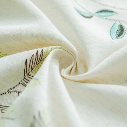 Cortinas Blackout Com Estampa Tropical, Cortinas De Folhas Verdes Sob Medida Para Quarto