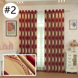 Cortina Blackout Nordic Max Feita Sob Medida Com Estampa De Jacquard De Videira Para Quarto