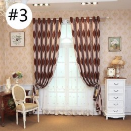 Cortina Blackout Nordic Max Feita Sob Medida Com Estampa De Jacquard De Videira Para Quarto